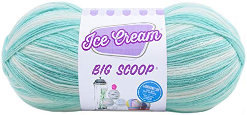 Lion Brand Yarn Ice Cream Big Scoop Garn, Mint, 360 Fuß (1 Stück) von Lion Brand Yarn