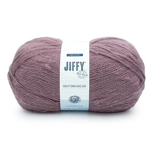 Lion Brand Yarn Jiffy Bonus Garn, Pflaume von Lion Brand Yarn