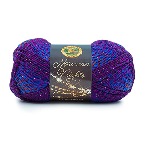 Lion Brand Yarn Moroccan Nights Garn, Acryl, Magischer Teppich, 1 Pack, 250 von Lion Brand Yarn