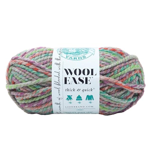 Lion Brand Yarn Company 640-537 Wool-Ease dickes und schnelles Garn, Eden von Lion Brand Yarn