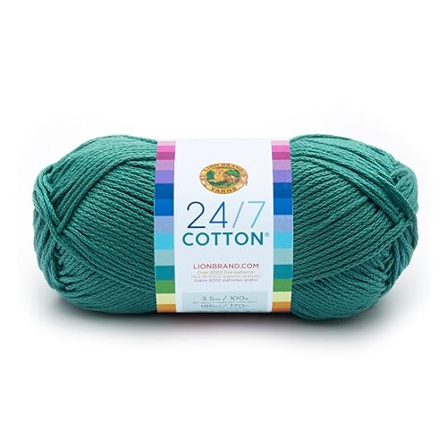 Lion Marke Garn Company Baumwolle Garn, 100% Baumwolle, Jade von Lion Brand Yarn