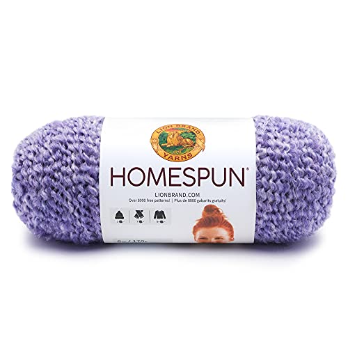 Lion Marke Garn Homespun Garn, Acryl, Violett Aster von Lion Brand Yarn