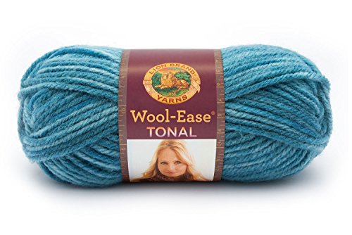 Lion Marke Garn Wool-Ease Garn, Acryl, Karibik Blau von Lion Brand Yarn