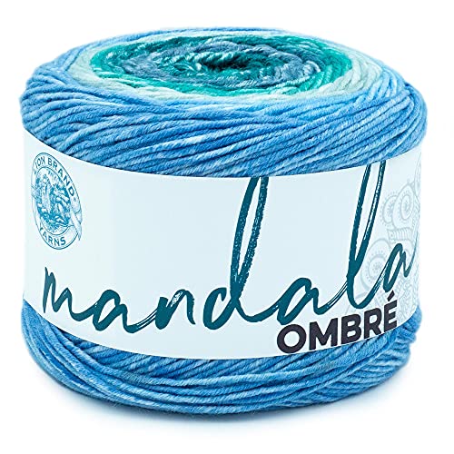 Lion Brand Yarn Company Mandala-Ombré-Garn, Mantra, ein Knäuel von Lion Brand Yarn