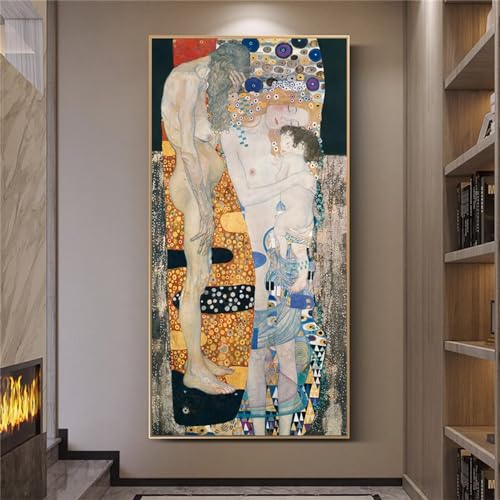 Lionhai Diamond Painting, 5D Klimt Diamant Painting Bilder Paar Daiments Painting Erwachsene XXL Groß 200x100CM Kinder Mosaikherstellung Malerei Set, Zimmer Deko Schlafzimmer, Geschenke für Frauen von Lionhai