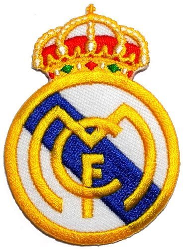 2,2 x 3,1 Real Madrid CF Fußballverein FC DIY gestickt Nähen Aufbügeln Patch Applikation Andenken Zubehör von LipaLipaNa