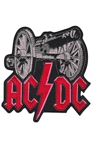 Ac Dc Acdc Cannon Aufnäher Besticktes Patch zum Aufbügeln Applique von LipaLipaNa