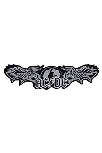 Ac Dc Acdc Fly Silver Aufnäher Besticktes Patch zum Aufbügeln Applique von LipaLipaNa