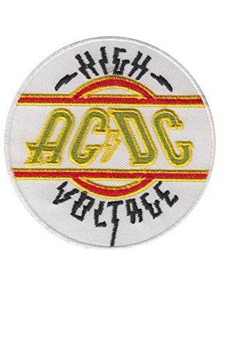 Ac Dc Acdc High Voltage Aufnäher Besticktes Patch zum Aufbügeln Applique von LipaLipaNa