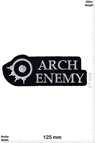 Arch Enemy - silver Aufnäher Besticktes Patch zum Aufbügeln Applique Souvenir Zubehör von LipaLipaNa