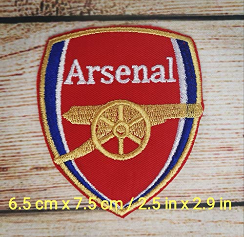 Arsenal League Premier League Football Club logo Jacke T-Shirt Patch Nähen Eisen auf Gesticktes Symbol Abzeichen Tuch Zeichen Kostüm Applique Souvenir Zubehör von LipaLipaNa