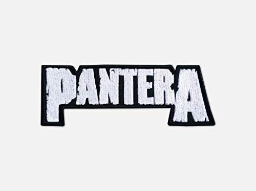 Aufgestickter Patch mit Pantera-Logo Groove Metal-Band Applique Souvenir Zubehör von LipaLipaNa