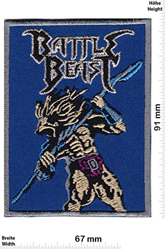 Battle Beast Heavy Metal Band Aufnäher Besticktes Patch zum Aufbügeln Applique von LipaLipaNa