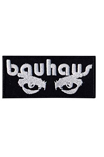 Bauhaus Dark Wave Rock Band Gothic Aufnäher Besticktes Patch zum Aufbügeln Applique von LipaLipaNa