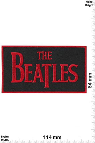 Beatles The - red Aufnäher Besticktes Patch zum Aufbügeln Applique Souvenir Zubehör von LipaLipaNa