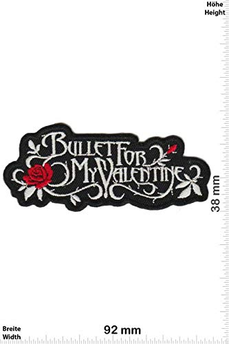 Bullet for my Valentine - small Metalcore-Band Aufnäher Besticktes Patch zum Aufbügeln Applique Souvenir Zubehör von LipaLipaNa