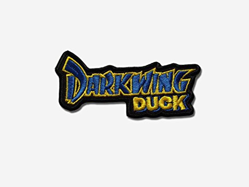 LipaLipaNa Darkwing Duck bestickt Patch Applique Souvenir Zubehör von LipaLipaNa