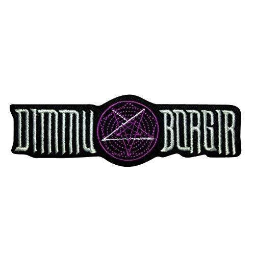 Dimmu Borgir Black Metal Aufnäher Besticktes Patch zum Aufbügeln Applique Souvenir Zubehör von LipaLipaNa