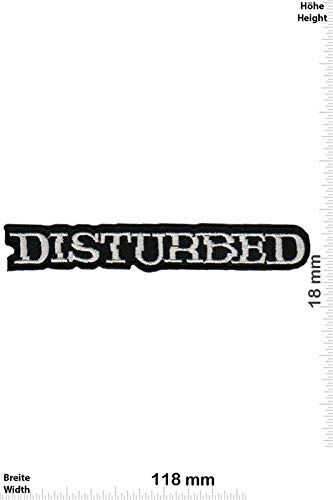 Disturbed Us Metal Band Aufnäher Besticktes Patch zum Aufbügeln Applique von LipaLipaNa