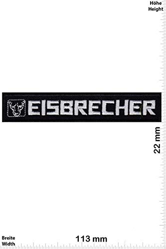 Eisbrecher EISZEIT - Rockband Aufnäher Besticktes Patch zum Aufbügeln Applique Souvenir Zubehör von LipaLipaNa