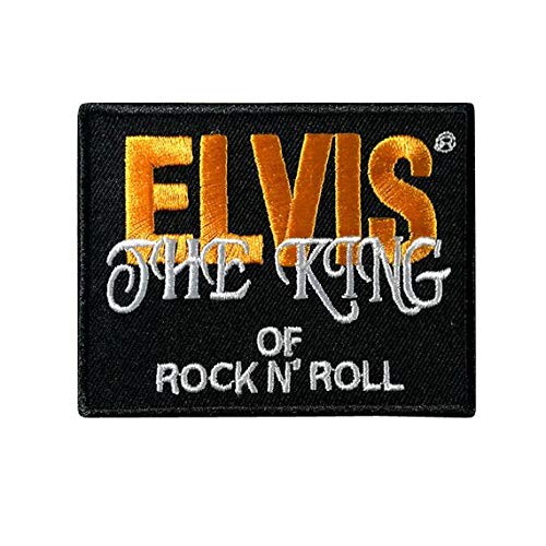 Elvis Aufnäher Besticktes Patch zum Aufbügeln Applique Souvenir Zubehör von LipaLipaNa