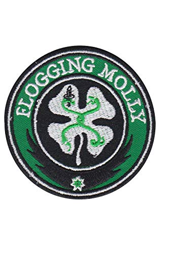 Flogging Molly Folk Punk Rock Aufnäher Besticktes Patch zum Aufbügeln Applique von LipaLipaNa