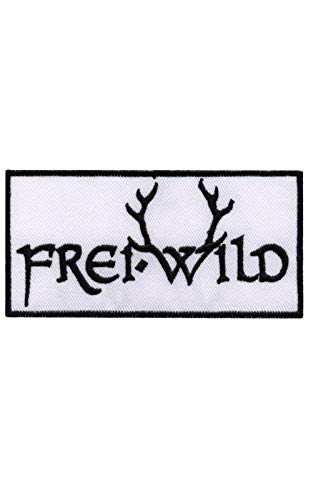 Freiwild White Aufnäher Besticktes Patch zum Aufbügeln Applique von LipaLipaNa