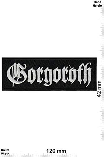 Gorgoroth Black Metal Band Aufnäher Besticktes Patch zum Aufbügeln Applique von LipaLipaNa