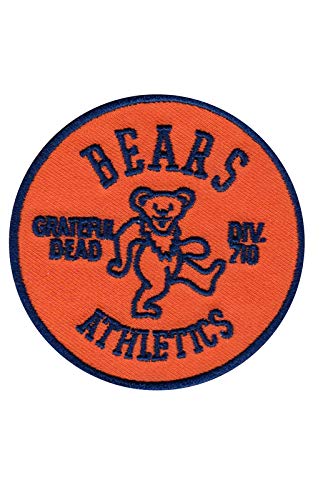 Grateful Dead Bear Athletics Div 710 Aufnäher Besticktes Patch zum Aufbügeln Applique von LipaLipaNa