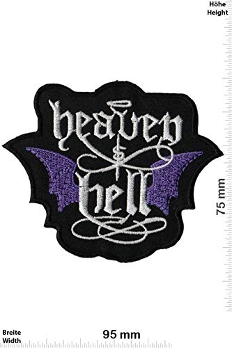 Heaven And Hell Heavy Metal Aufnäher Besticktes Patch zum Aufbügeln Applique von LipaLipaNa