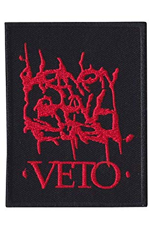 Heaven Shall Burn Veto Metalcore Band Aufnäher Besticktes Patch zum Aufbügeln Applique von LipaLipaNa