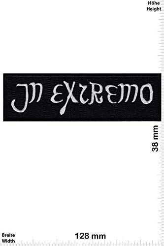 In Extremo - Ex Middle Ages Rock Aufnäher Besticktes Patch zum Aufbügeln Applique Souvenir Zubehör von LipaLipaNa