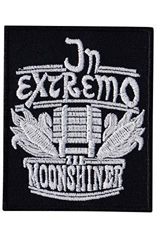 In Extremo Moonshiner Middle Ages Rock Aufnäher Besticktes Patch zum Aufbügeln Applique von LipaLipaNa