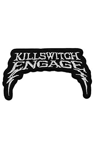 Killswitch Engage Metalcore Band Silver Aufnäher Besticktes Patch zum Aufbügeln Applique von LipaLipaNa