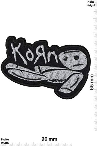 Korn Issues_1 Aufnäher Besticktes Patch zum Aufbügeln Applique von LipaLipaNa