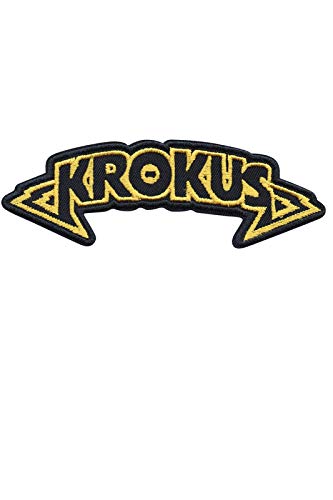 Krokus Hard Rock Band Aufnäher Besticktes Patch zum Aufbügeln Applique von LipaLipaNa