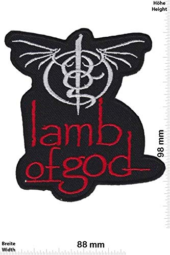 Lamb Of God Heavy Metal Band Aufnäher Besticktes Patch zum Aufbügeln Applique von LipaLipaNa