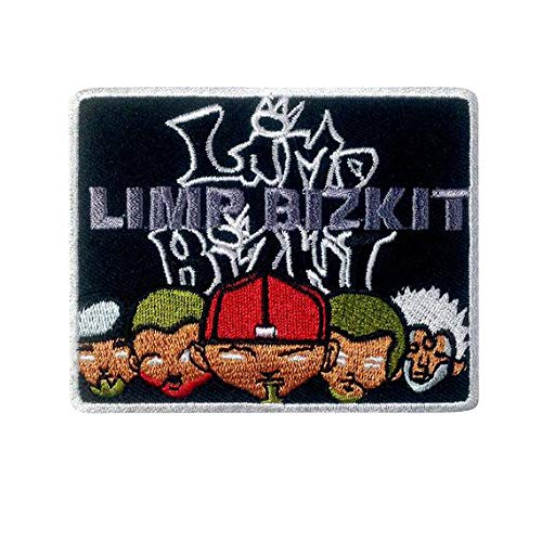 Limp Bizkit ny Rap Aufnäher Besticktes Patch zum Aufbügeln Applique Souvenir Zubehör von LipaLipaNa