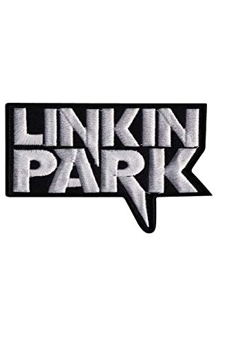 Linkin Park Silver Big Hq Aufnäher Besticktes Patch zum Aufbügeln Applique von LipaLipaNa