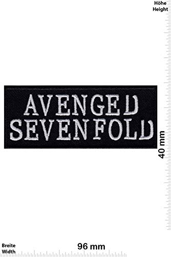 LipaLipaNa Avenged Sevenfold A7X Us Metal Aufnäher Besticktes Patch zum Aufbügeln Applique von LipaLipaNa