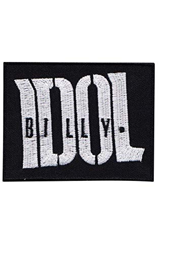 LipaLipaNa Billy Idol Aufnäher Besticktes Patch zum Aufbügeln Applique von LipaLipaNa