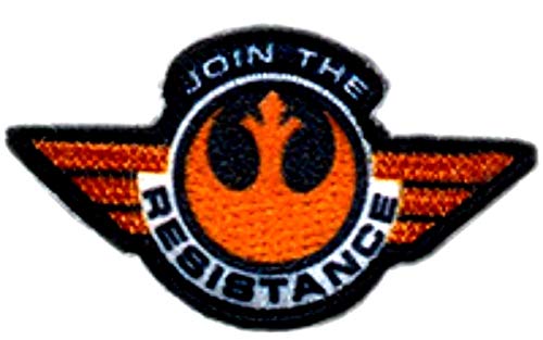 LipaLipaNa Blue Heron Star Wars Rebel Alliance Join The Resistance 3 Bestickte IronSew-on-Aufnäher Patches-Applique-Andenken-Zubehör von LipaLipaNa