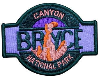 LipaLipaNa Bryce Canyon Nationalpark Patch - Hoodoos in Utah (Eisen auf) Applique Souvenir Zubehör von LipaLipaNa