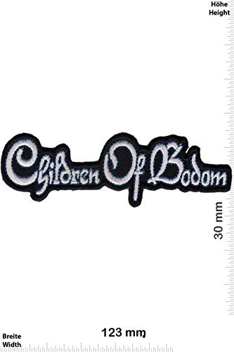 LipaLipaNa Children of Bodom Silver Melodic Aufnäher Besticktes Patch zum Aufbügeln Applique von LipaLipaNa