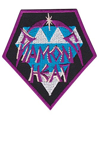 LipaLipaNa Diamond Head Heavy Metal Aufnäher Besticktes Patch zum Aufbügeln Applique von LipaLipaNa