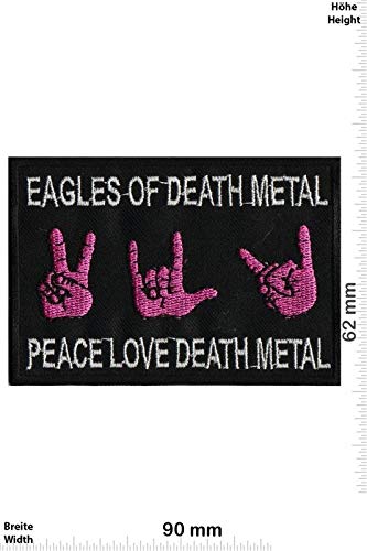 LipaLipaNa Eagles of Death Metal Stoner Aufnäher Besticktes Patch zum Aufbügeln Applique von LipaLipaNa