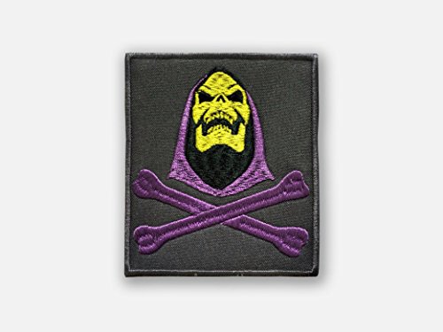 LipaLipaNa Emroidered Patch von Skeletor Applique Souvenir Zubehör von LipaLipaNa