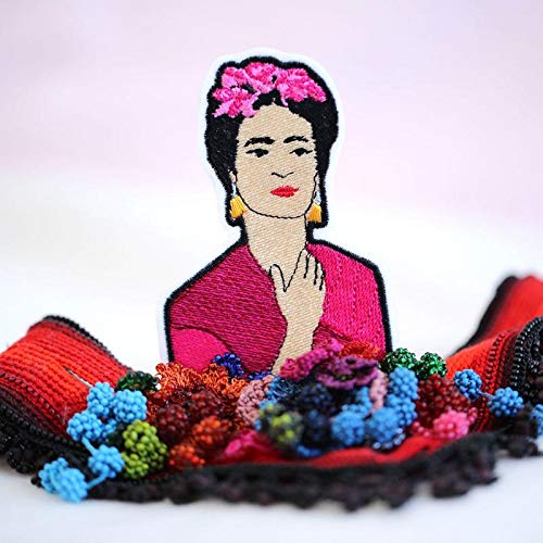 LipaLipaNa Frida Kahlo Patch - Frida Iron On Patch Aufnäher Besticktes Patch zum Aufbügeln Applique Souvenir Zubehör von LipaLipaNa