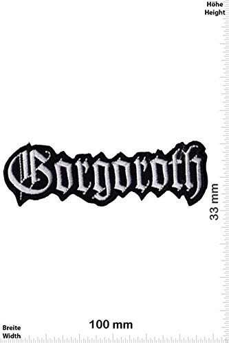 Gorgoroth - Black-Metal Aufnäher Besticktes Patch zum Aufbügeln Applique Souvenir Zubehör von LipaLipaNa