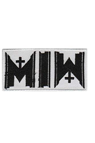 LipaLipaNa Motionless In White Metalcore_1 Aufnäher Besticktes Patch zum Aufbügeln Applique von LipaLipaNa